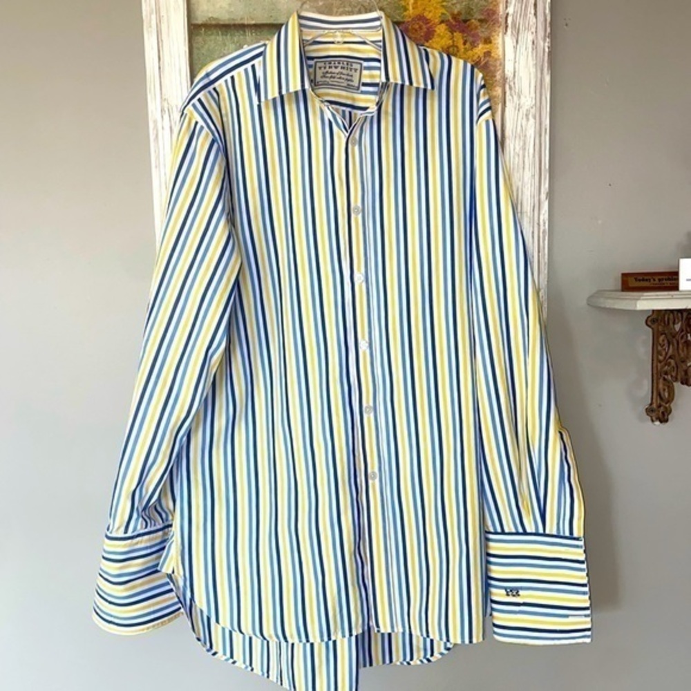 CHARLES TYRWHITT Classic Fit Non-Iron Button Front Perfect!! 15/37